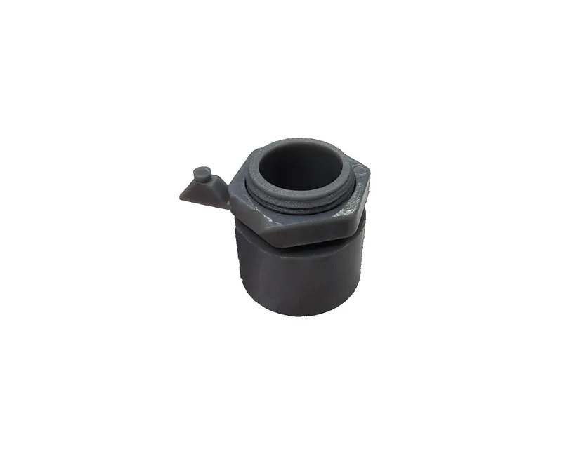 ADAPTADOR TERMINAL CONDUIT 1/2 GRIS SCH40