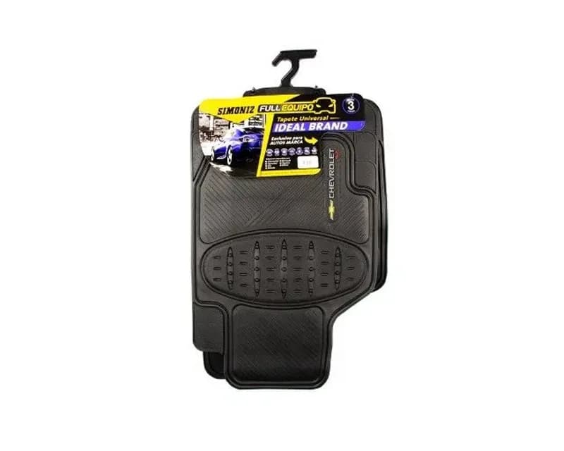 SIMONIZ TAPETE PVC UNIV CHEVROLET NEGRO 3PZS 5414 111368