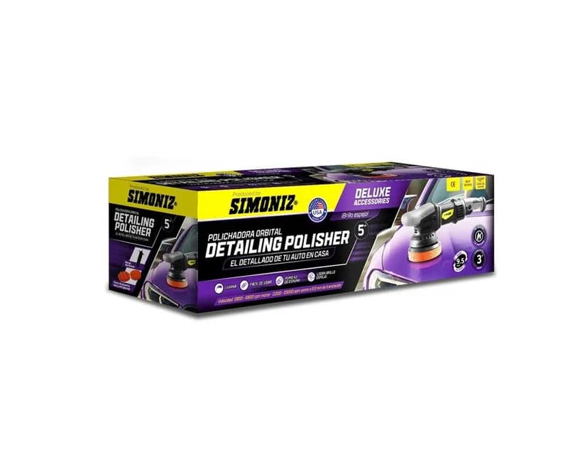 SIMONIZ POLICHADORA ORBITAL ALTO BRILLO 5" 209211