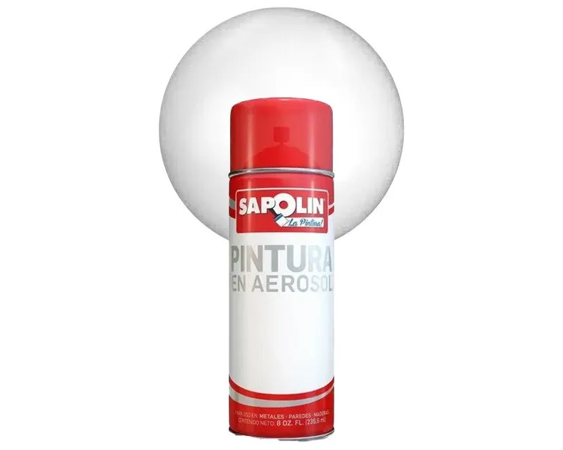 AEROSOL BLANCO BTE 8 ONZ SAPOLIN INVESA
