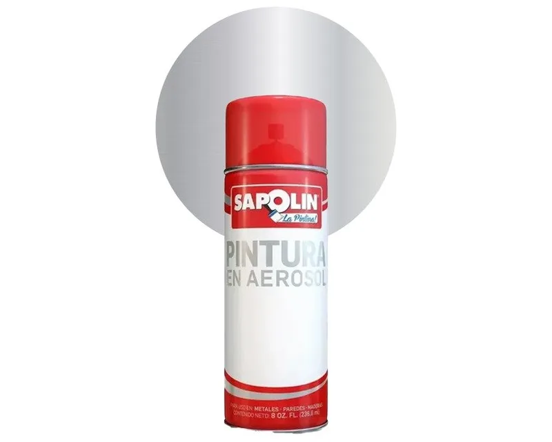 AEROSOL ALTAS TEMPERATURAS PLATA 8 ONZ SAPOLIN INVESA