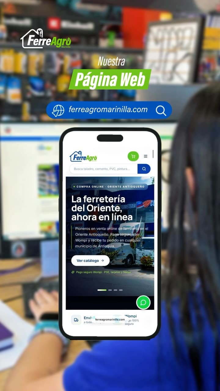¿Listo para comprar tus herramientas y materiales sin salir de casa?